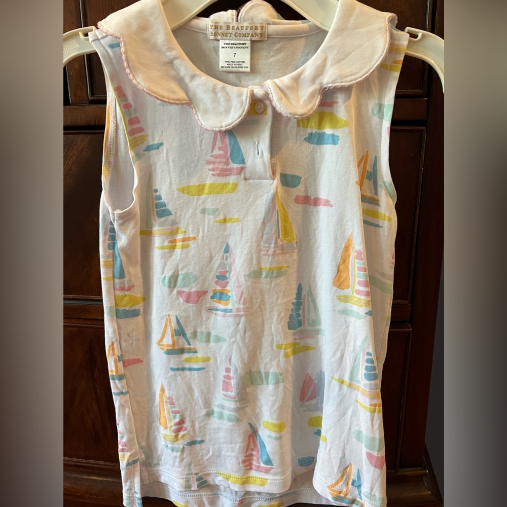 Beaufort bonnet sleeveless polo